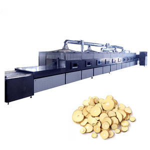 Séchoir à feuilles d'herbes chinoises à bande transporteuse industrielle automatique Séchoir à micro-ondes Équipement pour herbes feuilles thé - Product Image 4