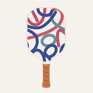 Chifory Sports Logo personnalisé 13/16MM pagaie de pickleball en fibre de carbone de haute qualité USAPA approuvé pour l'entraînement des enfants - Product Image 4