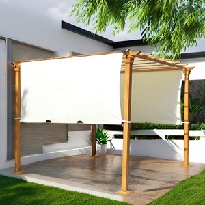 Gazebo de pérgola <span class=keywords><strong>para</strong></span> exteriores con toldo de pabellón de <span class=keywords><strong>tela</strong></span> superior Toldo pintado de fácil montaje <span class=keywords><strong>para</strong></span> toldo pintado <span class=keywords><strong>para</strong></span> exteriores - Product Image 5