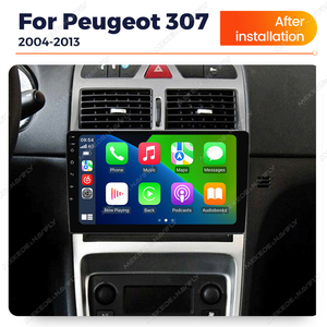 Mekede Android 14 IPS Màn Hình Cảm Ứng Car-Play Auto Car Đài Phát Thanh FM Navigation 2 + 32GB 1024*600 Độ Phân Giải Cho Peugeot 307 2004-2013 - Product Image 4