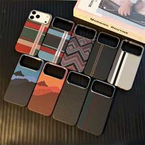 เคสโทรศัพท์แม่เหล็กผิวคาร์บอนไฟเบอร์ใหม่สำหรับ iPhone 17 PRO MAX 17Air PC แข็งแบบบางฝาหลังกันกระแทก - Product Image 1