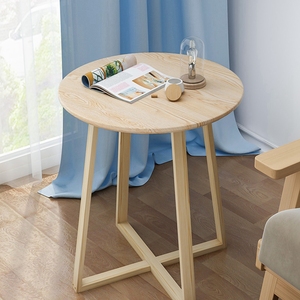 Thiết Kế Sáng Tạo Hiện Đại Khách Sạn Side Bảng Thiết Lập Trung Quốc Bằng Gỗ Tròn Văn Phòng Bàn Trà Kết Hợp - Product Image 2