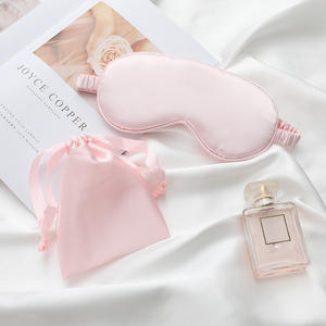 Masker Mata Sutra Beludru Mewah Grosir untuk Tidur Logo Kustom Masker Tidur Perjalanan Mewah untuk Hadiah Tidur Hadiah Promosi Bisnis - Product Image 5