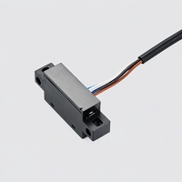 Sensor Fotoelektrik Mini Flat Refleksi Terbatas 2-50mm Kertas Putih 0.5mm Sensor Optik Objek Kecil untuk Penghitungan TZ-85WP