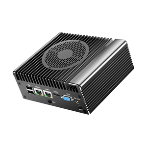 Công nghiệp <span class=keywords><strong>Mini</strong></span> PC với Intel Core i5 Bộ vi xử lý, Dual Lan cổng, hiển thị kép hỗ trợ, Fan nhôm thiết kế 8GB RAM 256GB SSD - Product Image 5