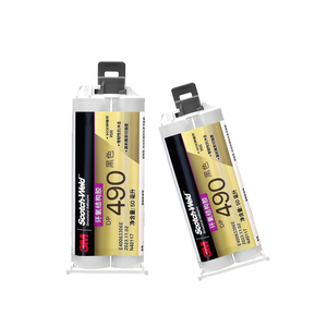 Adhesivo Estructural Epóxico 3M Scotch-Weld DP490 de Alta Resistencia, Sin Flacidez, para Rellenar Huecos, Adhesivo Epóxico de Dos Componentes, Negro, 50 ml - Product Image 3