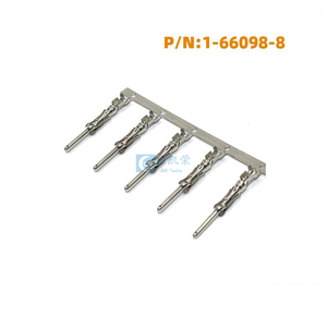 PCB nối phụ kiện 1-66098-8 điện liên hệ với dây cáp Uốn tín hiệu pin AMP loại III + thiết bị đầu cuối kết nối phụ kiện 66098 - Product Image 2