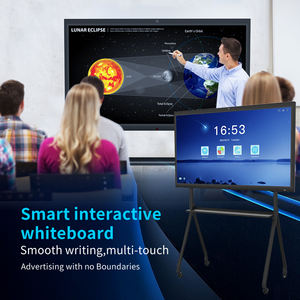 Tableau blanc interactif intelligent 4K tactile LCD <span class=keywords><strong>de</strong></span> 85 pouces pour salle <span class=keywords><strong>de</strong></span> classe/salle <span class=keywords><strong>de</strong></span> réunion - Product Image 2