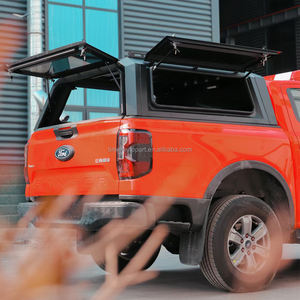 חלונות הזזה טנדר מיטת משאית כמוסות rustless קל אלומיניום אחורי קשה העליון החופה העליון עבור פורד ריינג 'ר פורד 2025 - Product Image 2