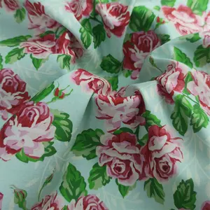 कस्टम डिजिटल मुद्रण फूल कपास प्रिंट कार्बनिक Quilting चिथड़े पूर्व-कट रजाई के लिए असबाब कपड़े