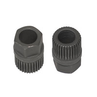 Outil spécialisé d'installation et de démontage pour poulies unidirectionnelles de générateur automobile, outil de démontage de poulie à 33 dents, modèle H17, matériau