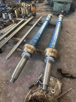 Vente directe d'usine d'arbres de transmission marins en acier inoxydable sur mesure, arbres de transmission longs, arbres de transmision de popa pour la transmission des navires.