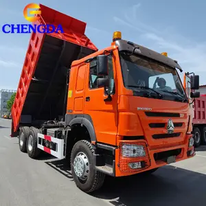 新中车Howo 10轮自卸车40吨camion benne 20立方二手自卸车价格