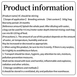 Groothandel Vitamine <span class=keywords><strong>Premix</strong></span> Voor Vis Vitaminen <span class=keywords><strong>Premix</strong></span> In Aquacultuur Voor Vis Garnalen Bevorderen De Groei - Product Image 6