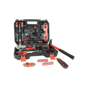 DOZ Kit d'outils de bricolage, boîte à outils de réparation multifonctionnelle ensemble d'outils à main