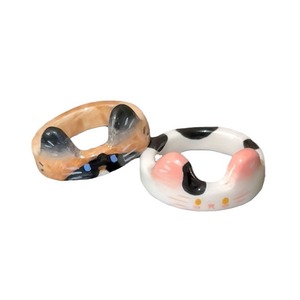 Lovely Enamel <strong>Cat</strong> <strong>Ring</strong> Fashionable Alloy Drop Oil <strong>Cat</strong> Head <strong>Ring</strong> Trendy Gold Plated Accessories for Students and Girls - Product Image 6