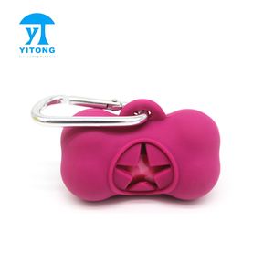 Bolsa de plástico con estampado de logotipo personalizado para excrementos de mascotas, bolsa de plástico con forma de hueso para perro, diseño personalizado - Product Image 3