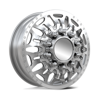Velg DRW Forged 22X8.25 24X8.25 10X225 8X210 Floating Center Cap Heavy Duty Forged untuk GMC Sierra 3500HD