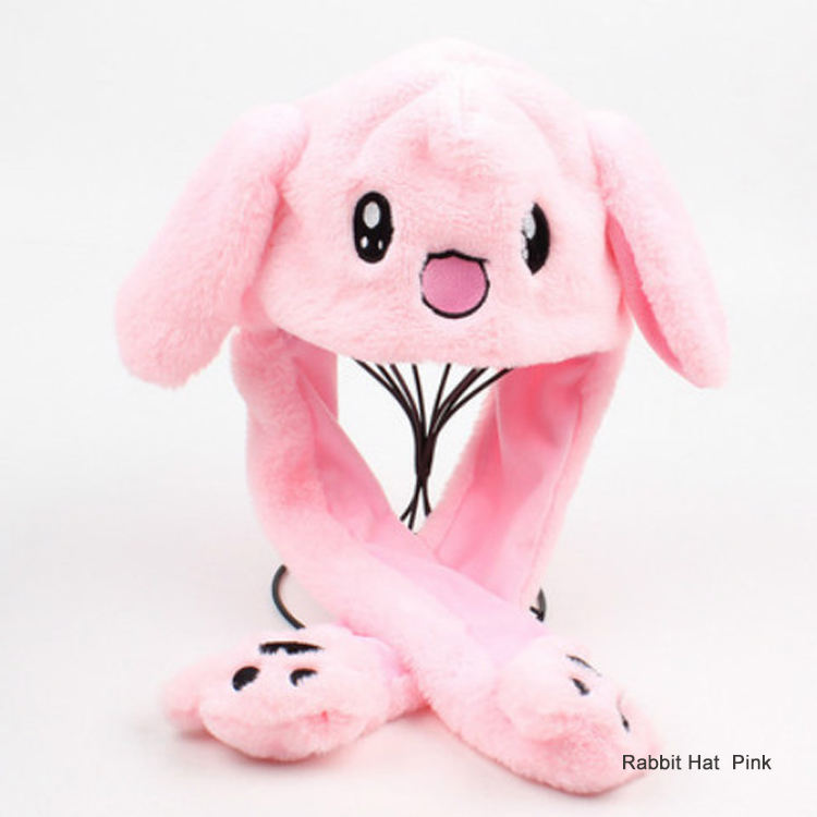 Sombrero Conejo Rosa