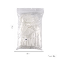 500 Uds./Bolsa de Puntas de Uñas Francesas Mixtas Cuadradas, Coffin, Almendradas, Curvadas en C, Uñas Postizas de ABS, Uñas a Presión, Herramientas Profesionales de Manicura
