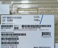 SSD Baru 15.36TB  SSDPF2KX153T11Z  D7-p5520  Pcie 4.0 X4 Tlc 2.5inch U.2 15mm Tanpa Opal Solid State Drive