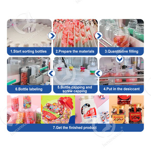 OCEAN Hard Candy <b>Ball</b> Bottling Counting <b>Machine</b> <b>Gum</b> Vibratory Counting Pack <b>Machine</b> for Candy - Product Image 2