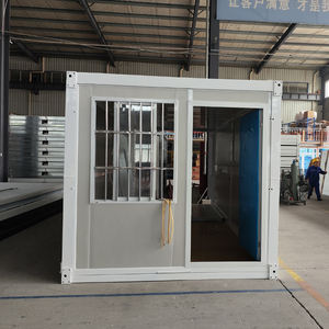 Casa modular plegable barata, casa pequeña prefabricada de madera con baño, casas prefabricadas, contenedores - Product Image 1