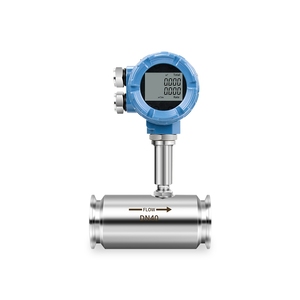 Tampilan Digital cerdas aliran aliran turbin cairan pipa Air jenis untuk metanol pengukuran etanol OEM didukung untuk minyak udara <span class=keywords><strong>Gas</strong></span> - Product Image 5