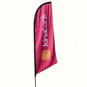 Promotion Advertising Feather <b>Flag</b> Custom Digital Printing Double Sided Beach <b>Flag</b> - Product Image 1