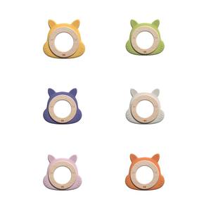 Livraison rapide sans BPA mignon écureuil bébé jouets <span class=keywords><strong>de</strong></span> <span class=keywords><strong>dentition</strong></span> sensoriels gomme douloureuse soulager molaire anneaux <span class=keywords><strong>de</strong></span> <span class=keywords><strong>dentition</strong></span> en bois Silicone <span class=keywords><strong>anneau</strong></span> <span class=keywords><strong>de</strong></span> <span class=keywords><strong>dentition</strong></span> - Product Image 6