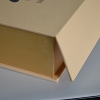 Boîte cadeau aux baies de goji avec impression UV personnalisée, papier artistique et carton, emballage magnétique en forme de livre
