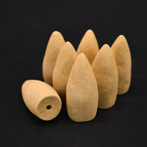 20pcs Handmade Smoke Tower Natural <strong>Cone</strong> <strong>Backflow</strong> <strong>Incense</strong> <strong>Cones</strong> for <strong>Incense</strong> Burner Holder - Product Image 2