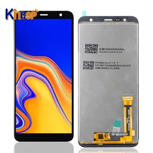 Tela lcd para samsung j6 plus j6 + j4 plus j4, display lcd, touch screen, digitalizador, montagem para samsung j415 j610