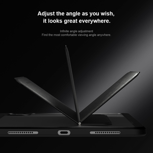 <span class=keywords><strong>Support</strong></span> adhésif pliable portable en cuir PU léger Nillkin pour <span class=keywords><strong>tablette</strong></span> iPad et Xiaomi Pad - Product Image 5