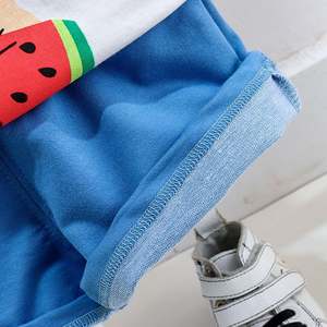 Nouveau Premium garçons bébé été Cowboy dessin animé couture Colorsuits <span class=keywords><strong>Photos</strong></span> pour enfants fabriqués en Chine - Product Image 6