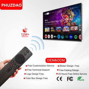 Mando a distancia por voz Bluetooth de alta calidad para XIAOMI Smart TV BoxS con Goo-gle Assistant <span class=keywords><strong>Netflix</strong></span> embalado <span class=keywords><strong>en</strong></span> caja - Product Image 1