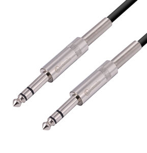 Rohs CE jinsanhu high quality golden audio guitar music instrument audio <strong>cable</strong> wire <strong>jack</strong> to <strong>rca</strong> <strong>jack</strong> <strong>6.35</strong> 6.3 6.25 wholesale - Product Image 2