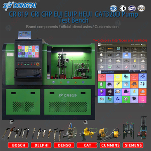 CR819S حاقن السكك الحديدية المشتركة مضخة EUI HEUI T320D مضخة اختبار مقاعد البدلاء - Product Image 4