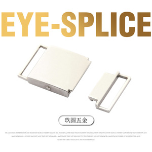 Hebilla de Placa Jiuyuan de 28 mm de Diámetro Interior, Aleación de Zinc Plateada, Accesorios para Bolsos, Hebillas para Cinturones - Product Image 4