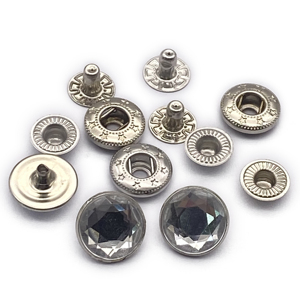 Nút Bấm Kim Cương Niken Bán Sỉ Từ Nhà Máy Nút Bấm Bấm Áo Khoác Kim Loại Tùy Chỉnh Cho Áo Khoác - Product Image 6