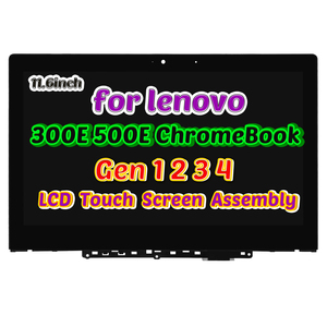 11.6 ''cho Lenovo 300E 500E Chromebook Gen 1 2 3 4 1366x768 <span class=keywords><strong>LCD</strong></span> màn hình cảm ứng Digitizer hiển thị lắp ráp với <span class=keywords><strong>bezel</strong></span> - Product Image 3