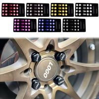Écrous de roue de voiture Racing, nouveau design, 20+2 M12x1.5mm, capuchon en aluminium oxydé, écrou en acier avec revêtement noir E-coating