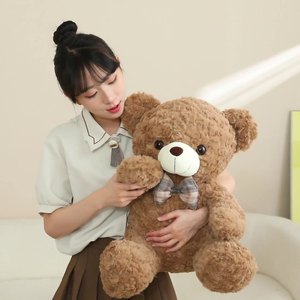 Di alta qualità carino in morbido cotone PP peluche piccola bambola di orsacchiotto Mini peluche ricamato papillon regalo di compleanno per bambini - Product Image 2