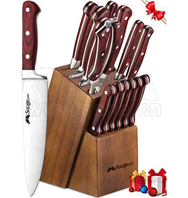 Amazon best selling Cutlery QANA Germany 15pcs High quality Stainless Steel Cutlery Sets