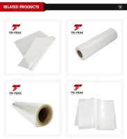 Tri-peak Premium World 60cm x 100 mètres rouleau d'impression par transfert thermique à base d'eau transfert de film DTF pour imprimante numérique couleur PET