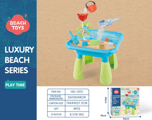 EW-mesa de agua y arena para niños pequeños, juego de playa, juguetes sensoriales de playa para niños al aire libre - Product Image 4