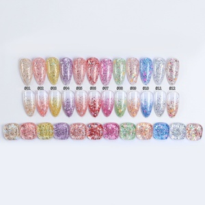 KLANA Flocons de gel UV pour nail art à effet caméléon, végétaliens et non toxiques, écologiques, longue durée, pour usage professionnel en salon - Product Image 3