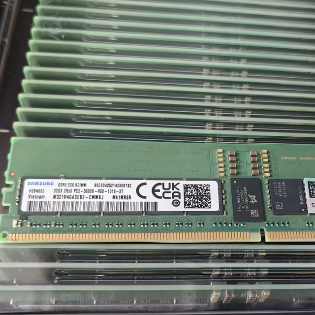 Server Memory 32GB DDR5 5600 ECC RDIMM Server Memory PC5-44800 DDR5 32GB