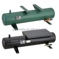 Nouveau récepteur de liquide de réfrigération à coque et tube de type horizontal 9L-500L Hvac