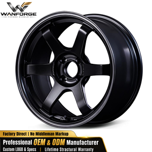 RAYS TE37 <span class=keywords><strong>SONIC</strong></span> Black <span class=keywords><strong>Shadow</strong></span> LTD. Maßgefertigte Geschmiedete Leichtmetallfelgen 15-26 Zoll 5x114,3 5x120 für Civic Type R WRX STI GR86 Supra Custom - Product Image 1